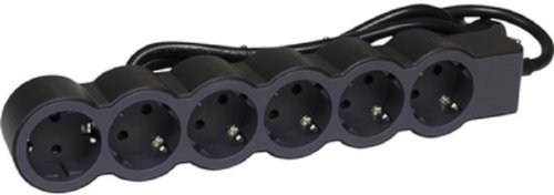 Удлинитель с заземлением Legrand Стандарт 6х1,5м 16А 3500Вт черный фото Удлинитель с заземлением Legrand Стандарт 6х1,5м 16А 3500Вт черный картинка